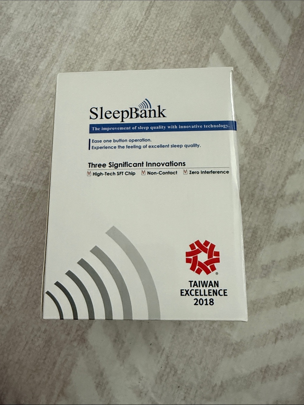 Brand new SleepBank SB001 Sleep Improvement Device w/ Box
